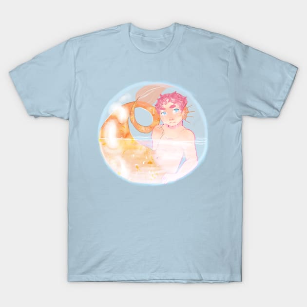 Mermaid boy T-Shirt by Yandere_Donut